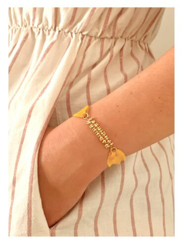 Bracelet en soie bastide