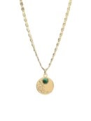 Collier court ocean malachite