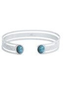 jonc ocean argente jaspe africain