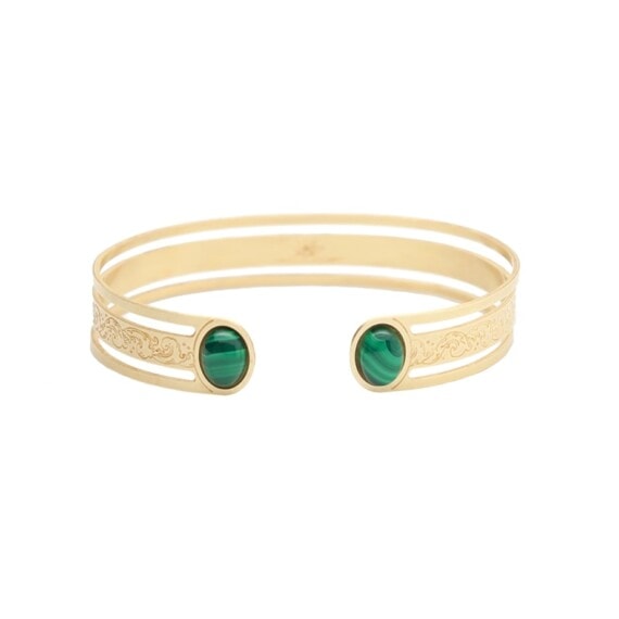 jonc ocean dore malachite