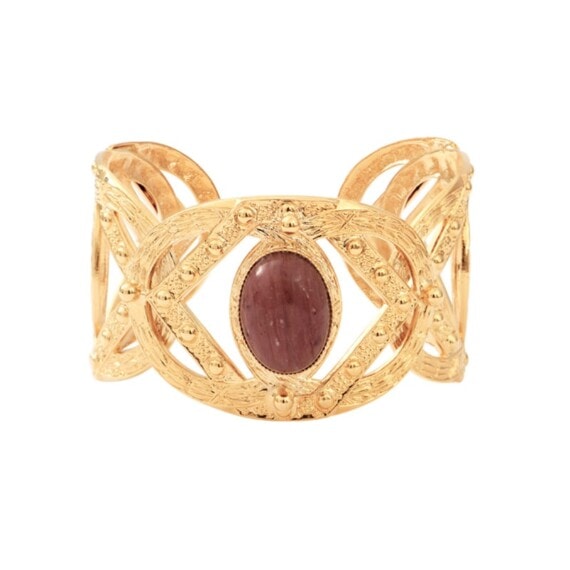 Manchette pierre rhodonite dear charlotte