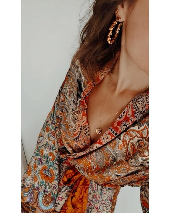 collier cœur travia