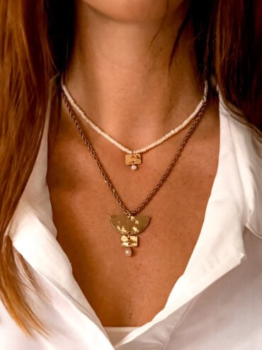 Collier dixie perles et un autre