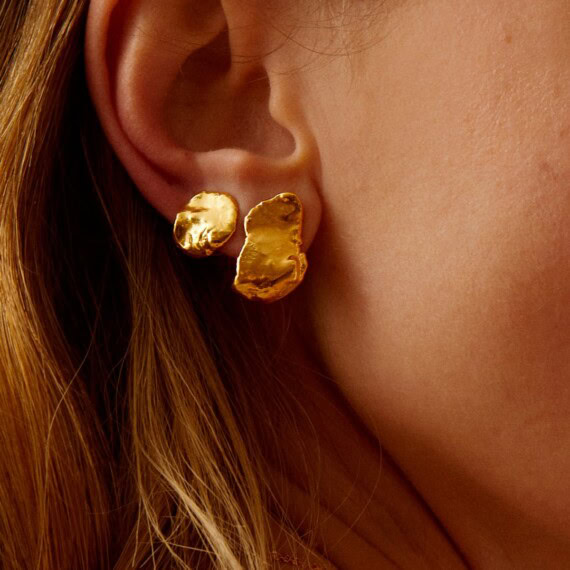 Puces d'oreilles Agheli - Bijoux Elise Tsikis - made in Paris