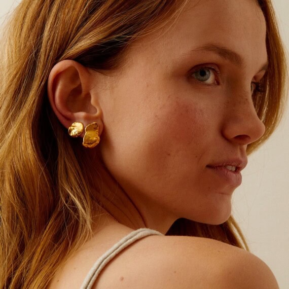 Puces d'oreilles Agheli - Bijoux Elise Tsikis - made in Paris