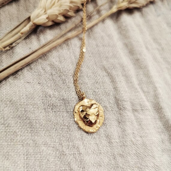 collier cœur travia