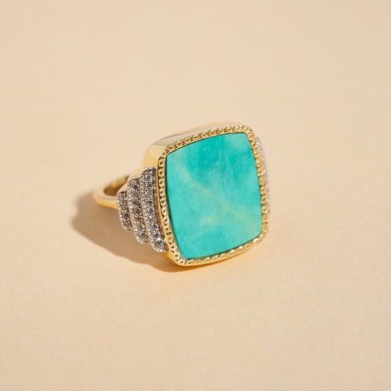 Bague Kara turquoise