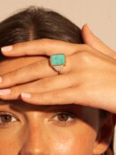 bague kara turquoise