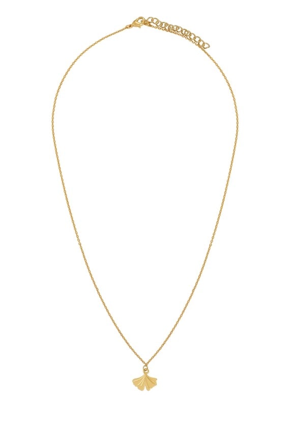 Collier feuille de ginkgo Chloé