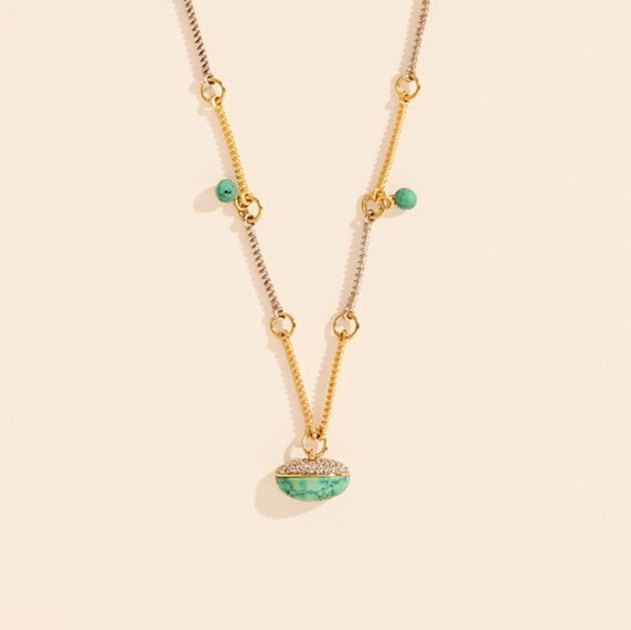 Collier mirage turquoise