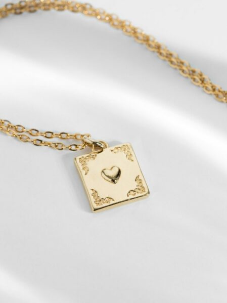Collier médaille aimante Shéhérazade - bijou cœur