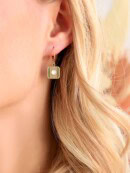 Petites boucles pendantes Coco nacre