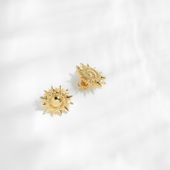 Boucles Puces Valentina - Bijoux soleil