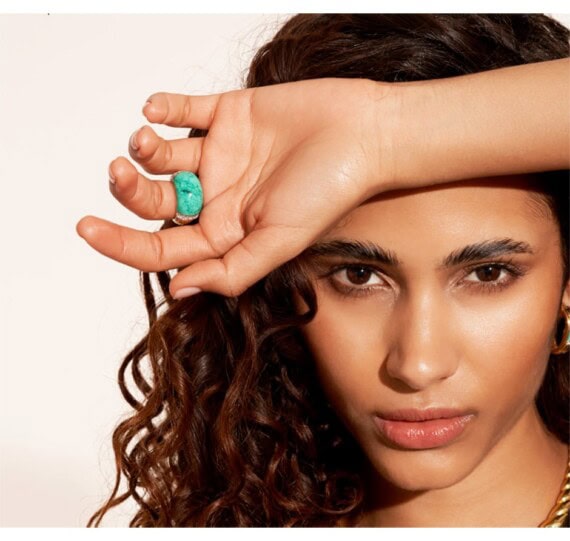bague amenza turquoise