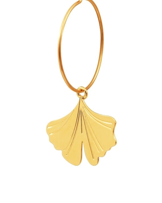 Zoom sur la créole Ginkgo Sophia dorée