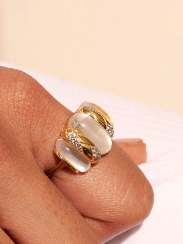 Bague Oro Nacre