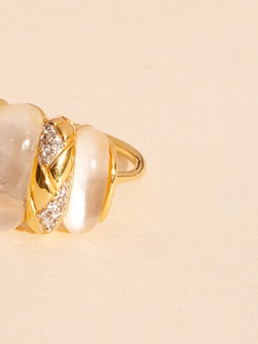 Bague Oro Nacre