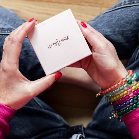 Bracelet porte-bonheur Make a Wish colors