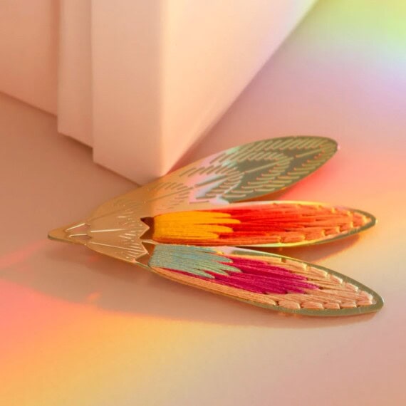 Broche Plumes Halona