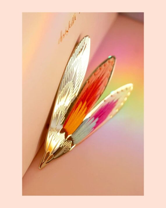 Broche Plumes Halona