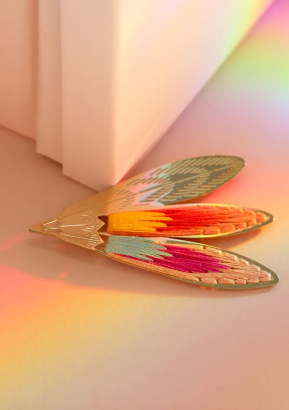 Broche Plumes Halona