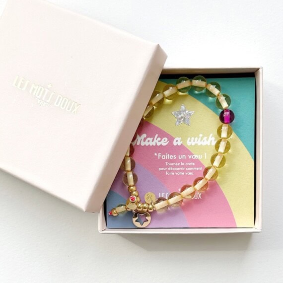 Bracelet Make a wish jaune