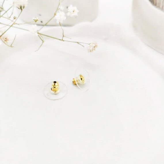 Fermetures poussettes de boucles d'oreilles.
