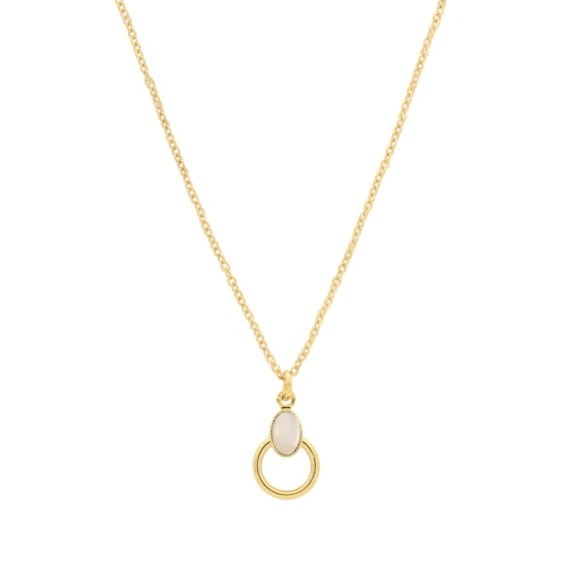 Collier court stellaïs nacre