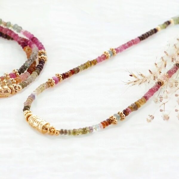 Collier Amaia tourmalines