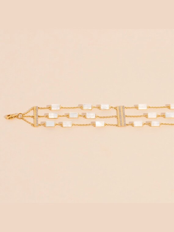 bracelet mara nacre Présentation zoom