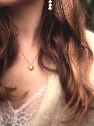Collier Cœur Hory doré femme