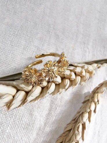 Bague Marguerite triple