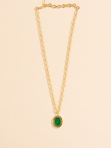 Collier Hera Onyx vert