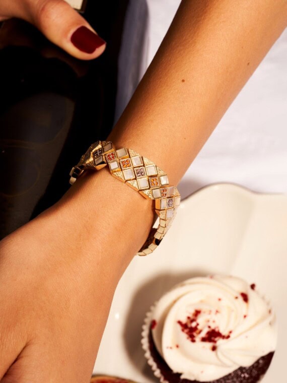 Bracelet idylle nacre femme soirée