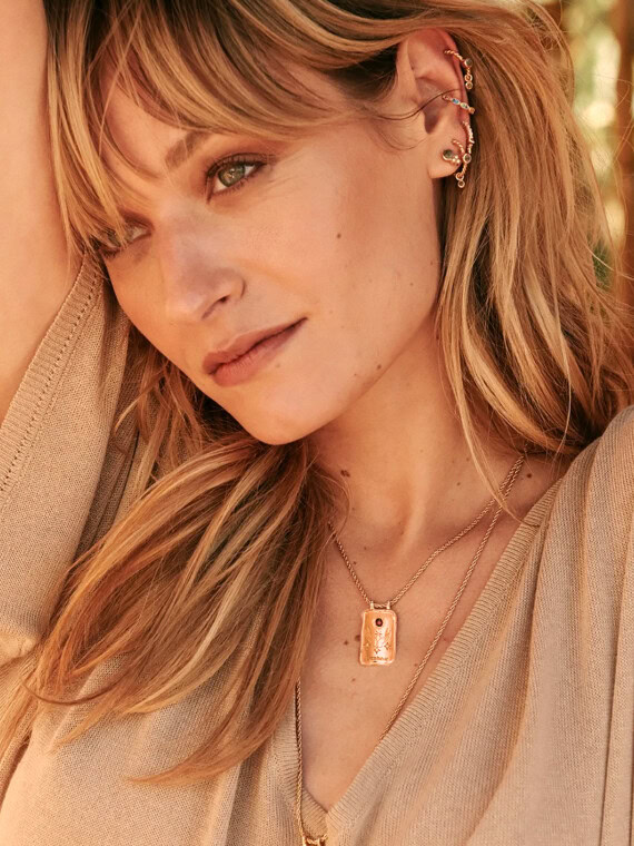 Collier Porte-bonheur Grenat – Image 3