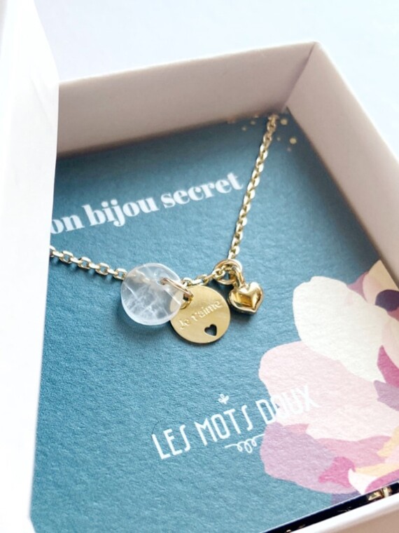 Collier je t'aime - mon bijou secret