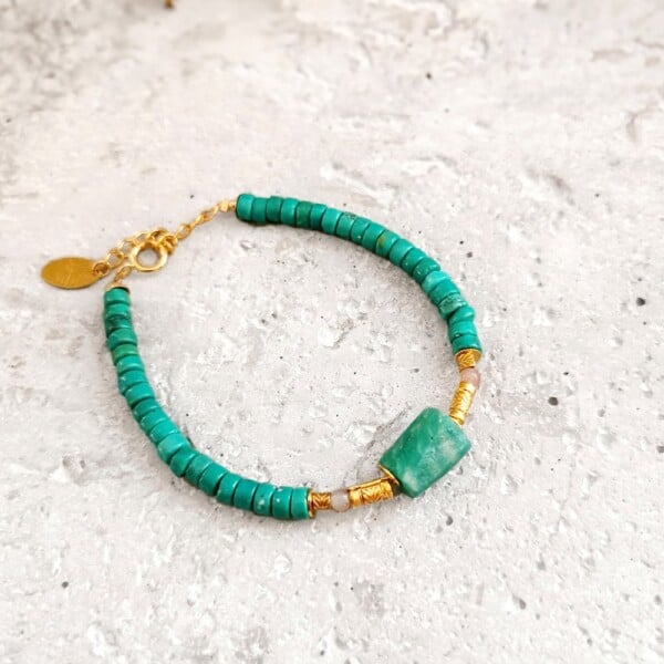 Bracelet gorkana turquoise