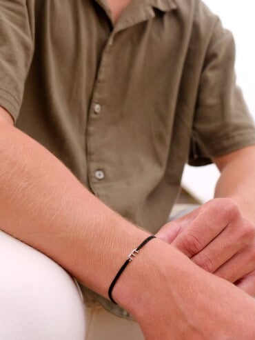 Bracelet personnalisable Infini Argent