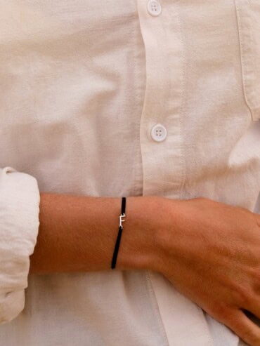 Bracelet personnalisable Infini Argent