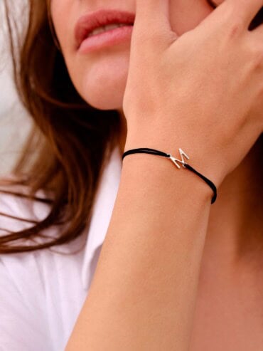 Bracelet personnalisable Infini Argent