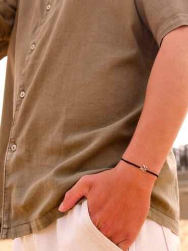 Bracelet personnalisable Infini Argent