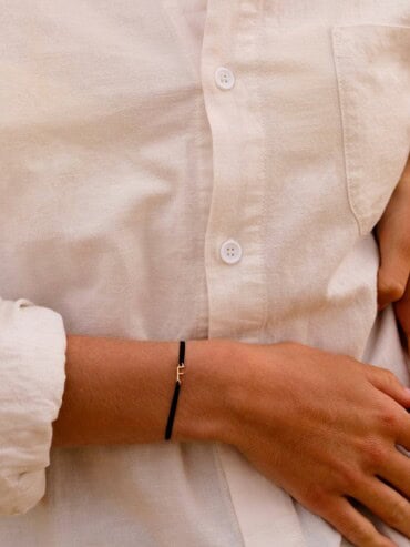 Bracelet personnalisable Infini Doré