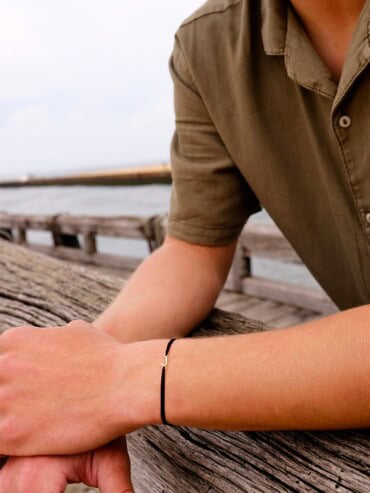 Bracelet personnalisable Infini Doré