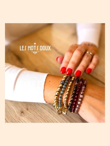 Bracelet Make a Wish Plaqué or