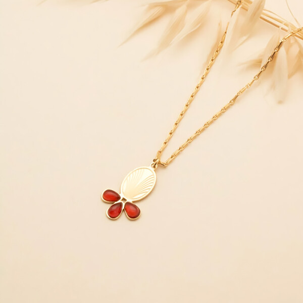Collier waikiki cornaline