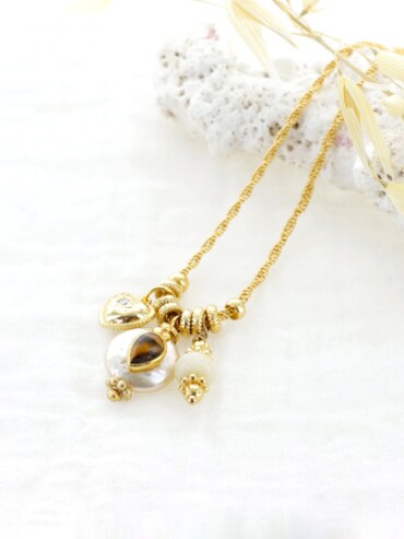 Collier joy oeil de tigre