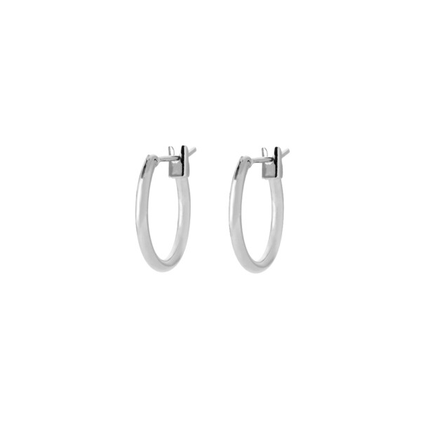 Mini creoles en argent ISAURE