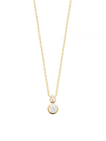 Collier polly plaque or