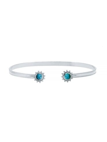 Jonc duo marquise jaspe africaine