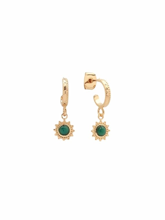 petites creoles marquise malachite